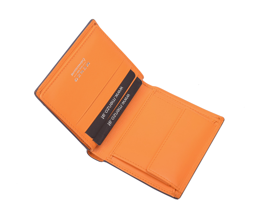 Kleinbörse | Nappaleder | Sun Orange