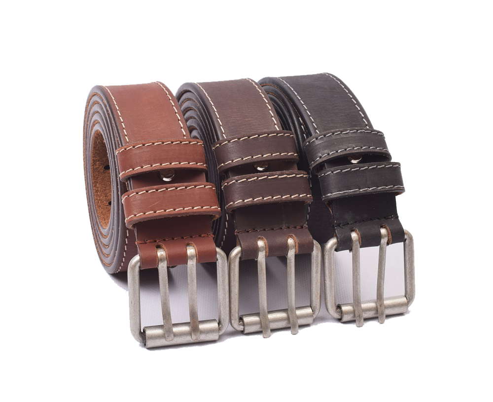 Menzo 3040 Profikellnergürtel (Breite 4cm) Büffelleder / schwarz