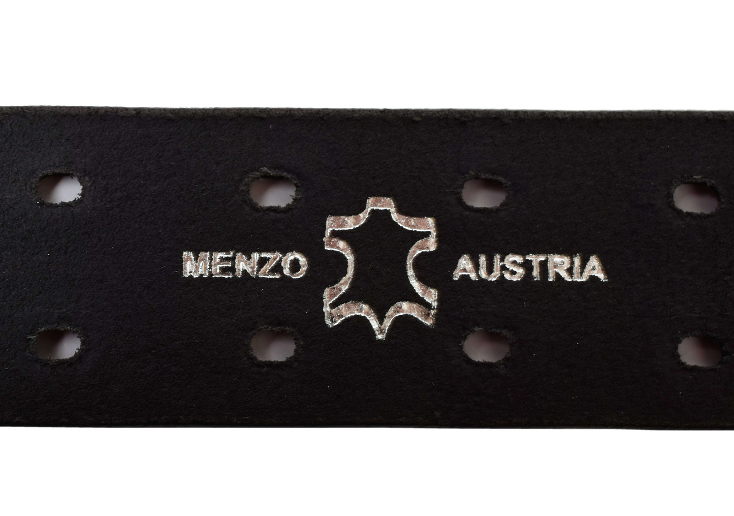 Menzo 2063 Gürtel Rindsleder / Schwarz