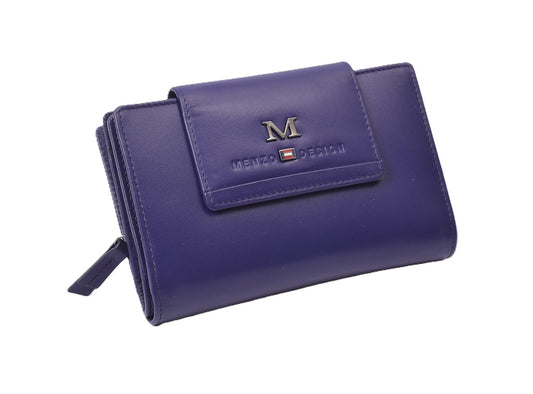 Menzo 7024 Damenbörse saison2 viola / Nappaleder
