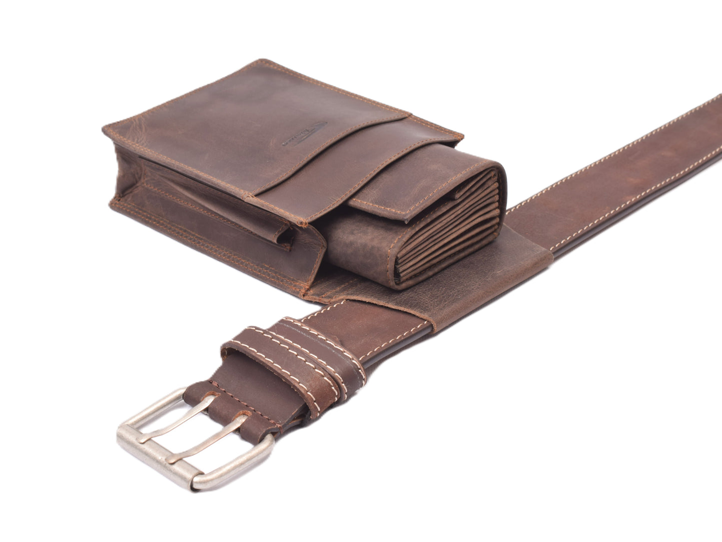 Menzo 975 Holster Büffelleder/marone