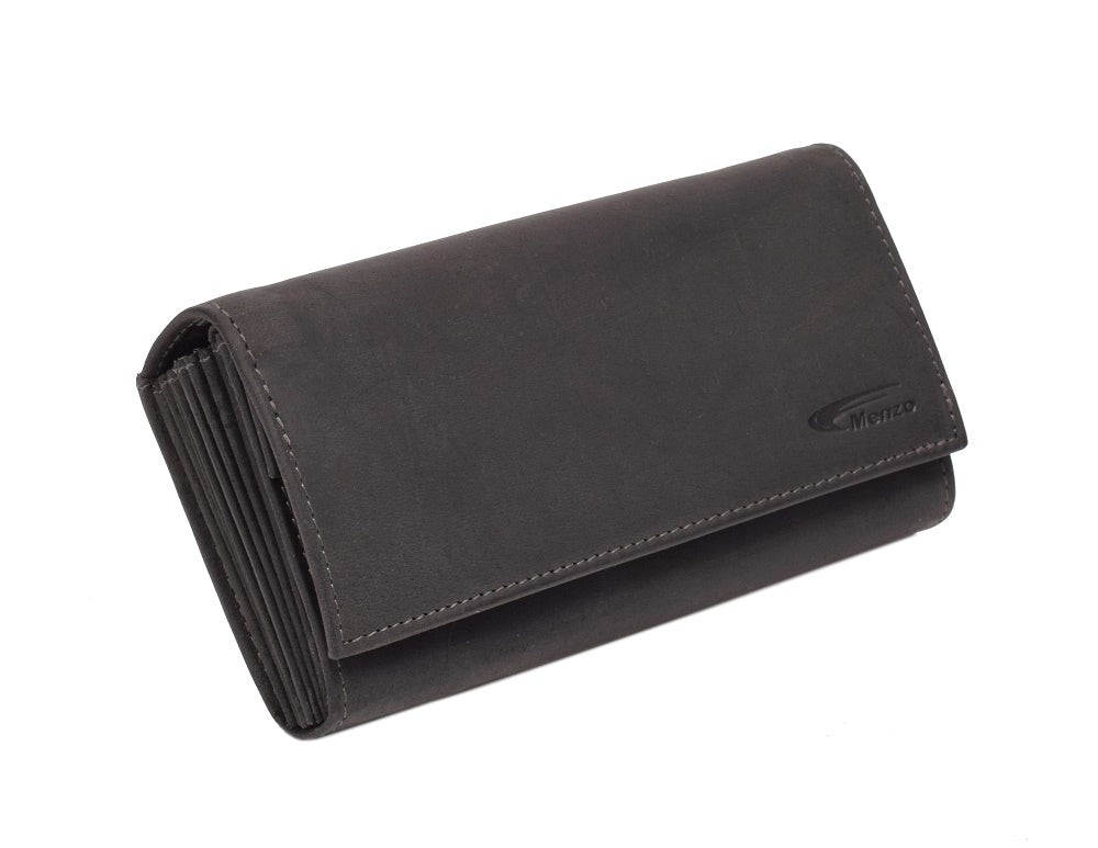Menzo 976 Kellnerbörse Büffelleder/schwarz