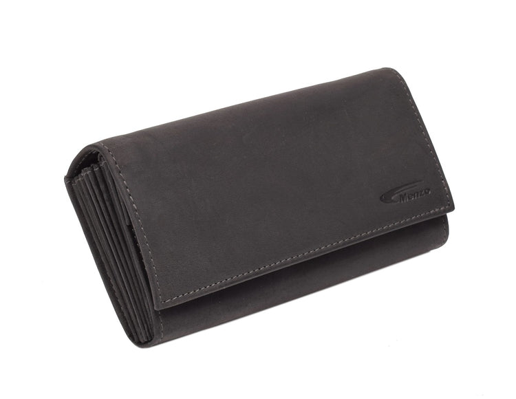 Menzo 976 Kellnerbörse Büffelleder/schwarz
