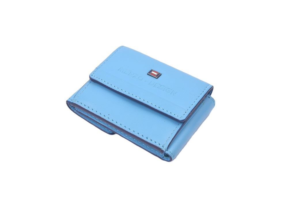Menzo 7010 Minibörse saison1-horizon blue / Nappaleder