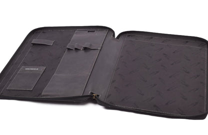 Menzo MB47 Schreibmappe A4 Büffelleder/schwarz