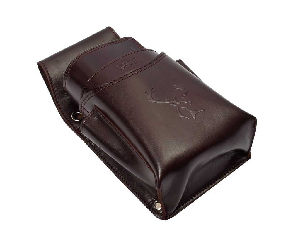 Hochwertiges Menzo 937glossy-hirsch Profikellnerset Büffelleder/braun