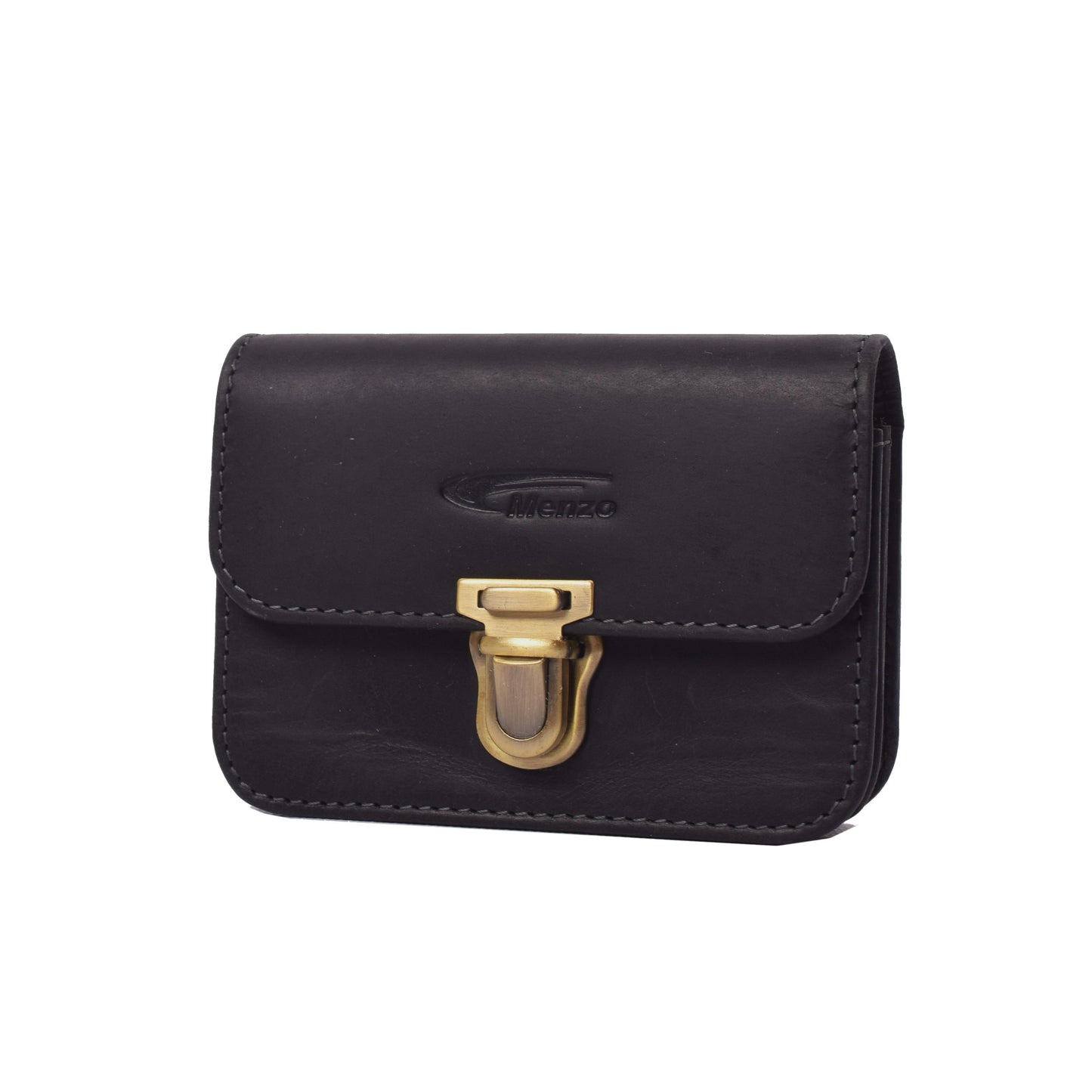 Menzo 998 Gürteltasche Büffelleder/schwarz