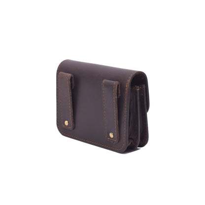 Menzo 998 Gürteltasche Büffelleder/marone