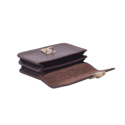 Menzo 998 Gürteltasche Büffelleder/marone