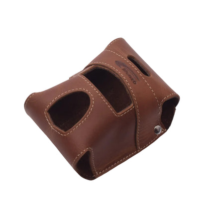 Druckertasche | Büffelleder | deltabraun