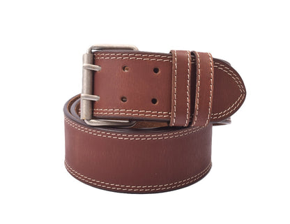 Menzo 3060 Profikellnergürtel (Breite 6cm) Büffelleder / deltabraun
