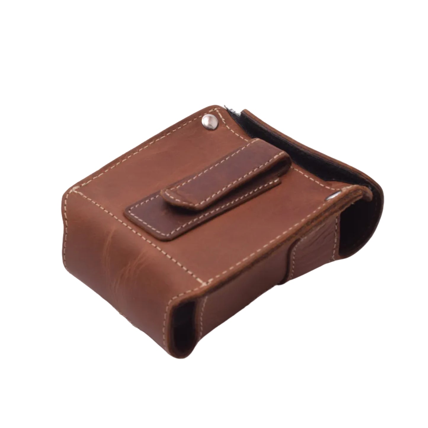 Druckertasche | Büffelleder | deltabraun