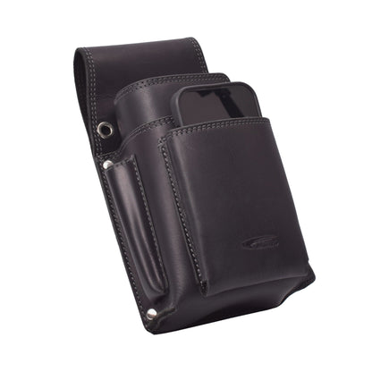 Profikellnerset - Kellnerbörse & Kellnertasche mit Ordermanfach | Büffelleder | Schwarz | neu