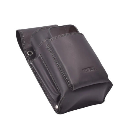Profikellnerset - Kellnerbörse & Kellnertasche mit Ordermanfach | Büffelleder | Schwarz | neu