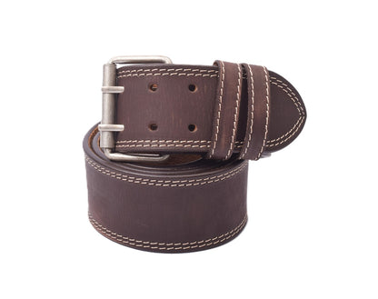 Menzo 3060 Profikellnergürtel (Breite 6cm) Büffelleder / marone