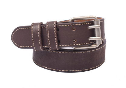 Menzo 3040 Profikellnergürtel (Breite 4cm) Büffelleder / marone