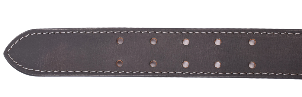 Menzo 3040 Profikellnergürtel (Breite 4cm) Büffelleder / schwarz