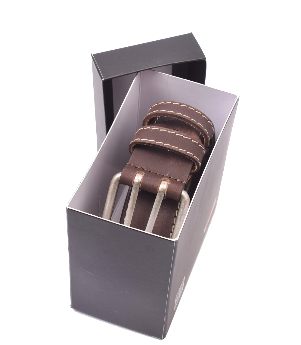 Menzo 3040 Profikellnergürtel (Breite 4cm) Büffelleder / marone