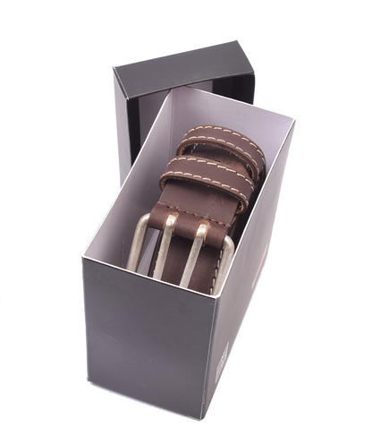 Menzo 3040 Profikellnergürtel (Breite 4cm) Büffelleder / marone