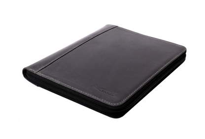 Menzo MB46 Dokumenten & Tabletmappe A5 Büffelleder/schwarz