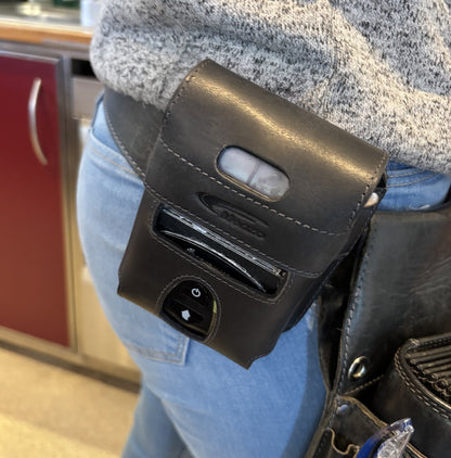 Menzo 993 Druckertasche Büffelleder/schwarz