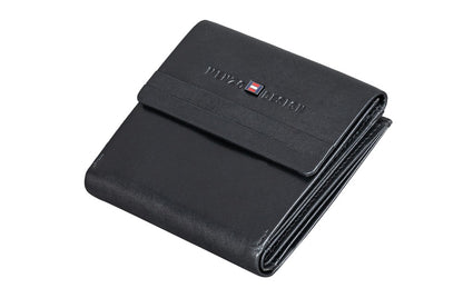 Menzo 7002 Kleinbörse schwarz / Nappaleder