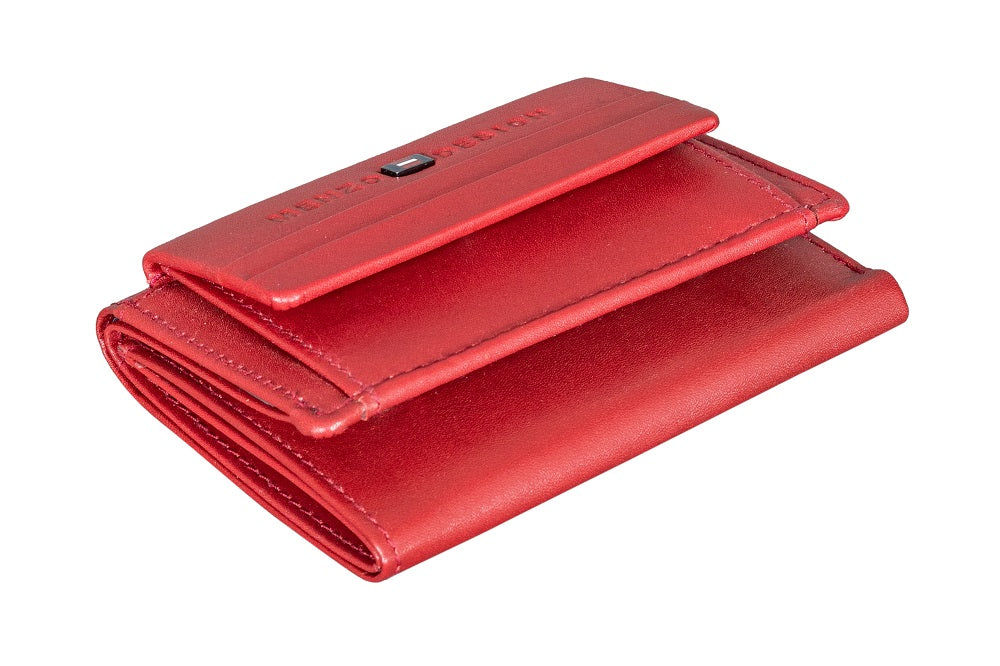 Menzo 7009 Kleinbörse rot / Nappaleder