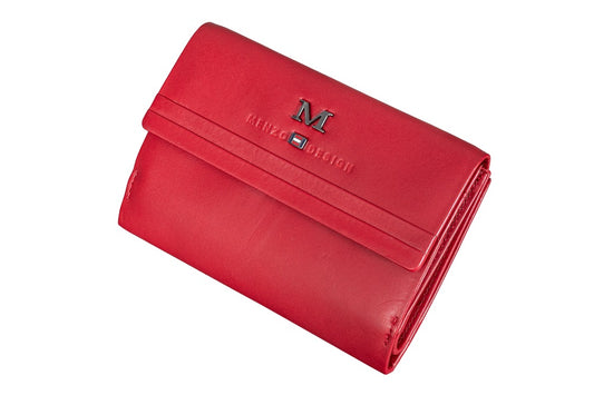 Menzo 7013 Damenbörse rot / Nappaleder