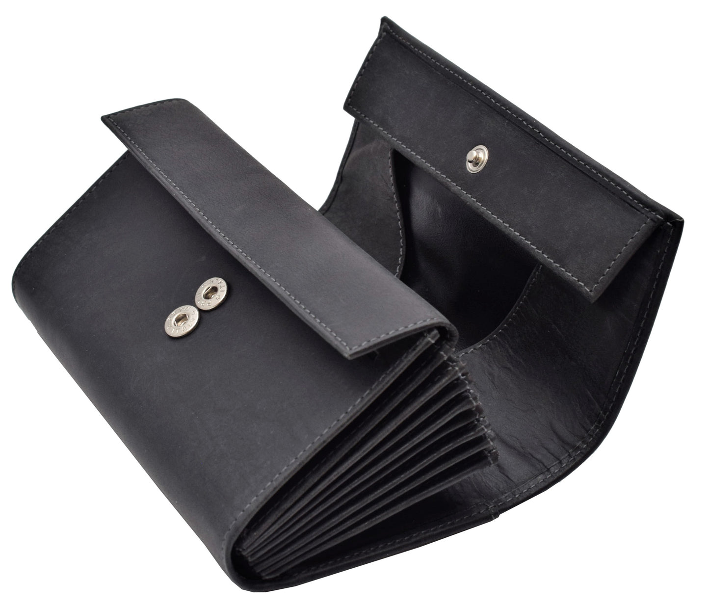 Menzo 976 Kellnerbörse Büffelleder/schwarz