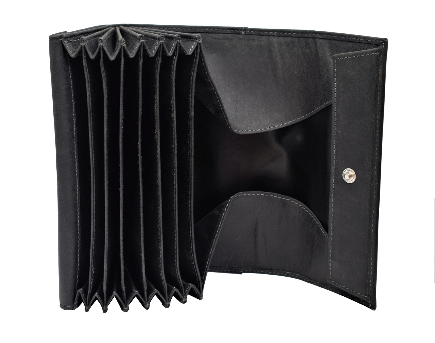 Menzo 976 Kellnerbörse Büffelleder/schwarz