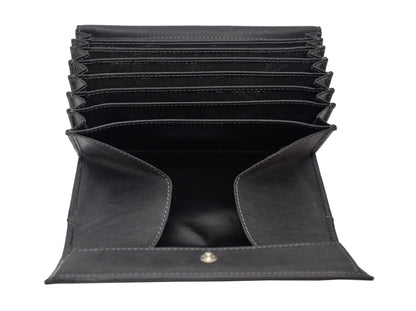 Menzo 976 Kellnerbörse Büffelleder/schwarz