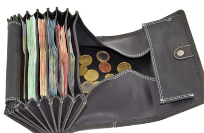 Menzo 990 Profikellnerbörse Büffelleder/schwarz
