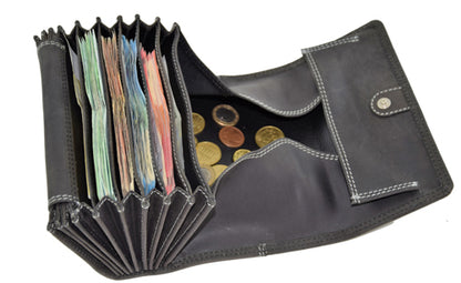 Menzo 990 Profikellnerbörse Büffelleder/schwarz
