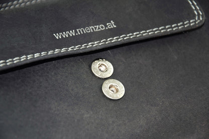 Menzo 990 Profikellnerbörse Büffelleder/schwarz