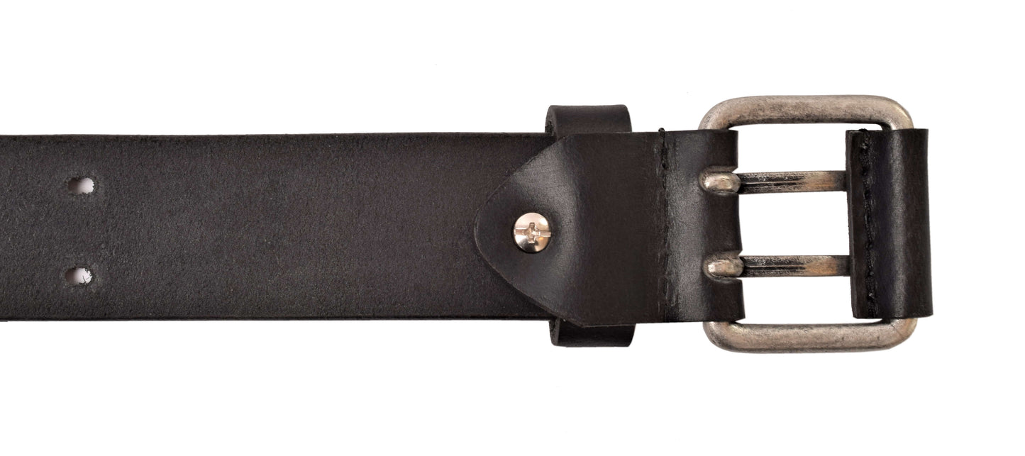 Menzo 2063 Gürtel Rindsleder / Schwarz