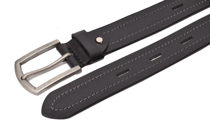 Menzo 2073 Gürtel Rindsleder / Schwarz