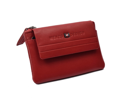 Menzo 7026 Schlüsseletui rot / Nappaleder