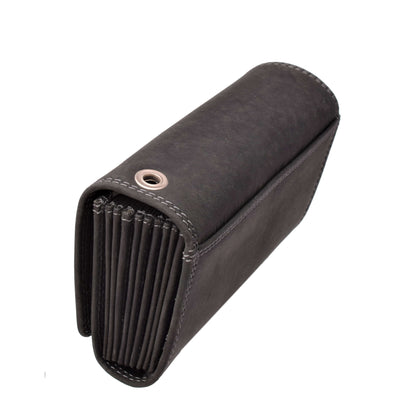Hochwertiges Menzo 937 Profikellnerset Büffelleder Doppelnaht/Edelweiss schwarz