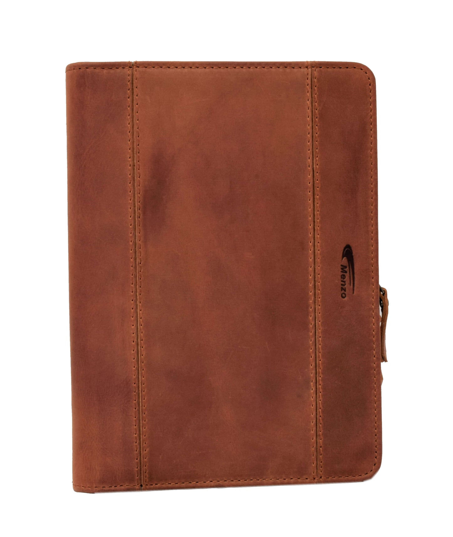 Menzo MB57 Schreibmappe A5 Büffelleder/deltabraun