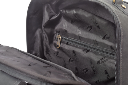 Menzo MB59 Rucksack Büffelleder/schwarz