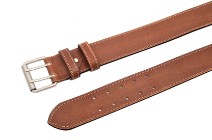 Menzo 3050 Profikellnergürtel (Breite 5cm) Büffelleder / deltabraun
