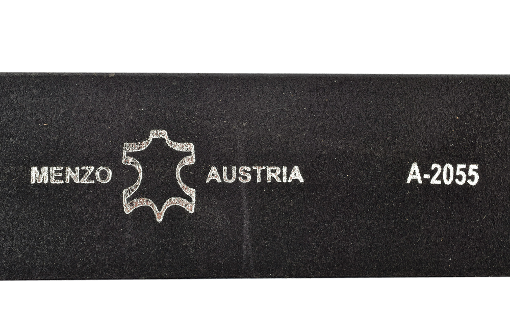 Menzo 2055 Gürtel Rindsleder / schwarz