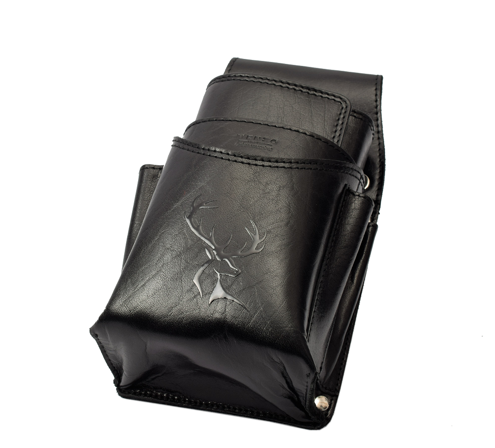 Hochwertiges Menzo 937glossy-hirsch Profikellnerset Sonderedition  Büffelleder/schwarz