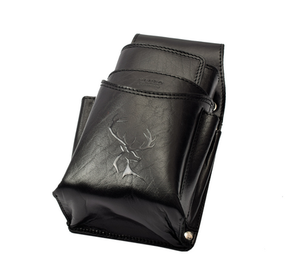 Hochwertiges Menzo 937glossy-hirsch Profikellnerset Sonderedition  Büffelleder/schwarz