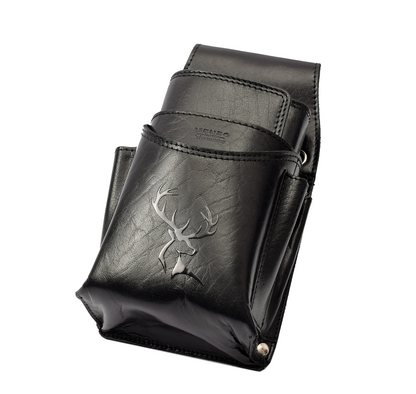 Hochwertiges Menzo 937glossy-hirsch Profikellnerset Sonderedition  Büffelleder/schwarz