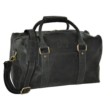 Menzo MB14 Reisetasche Büffelleder/schwarz