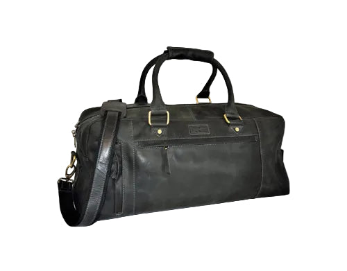 Menzo MB20 Reisetasche Büffelleder/schwarz
