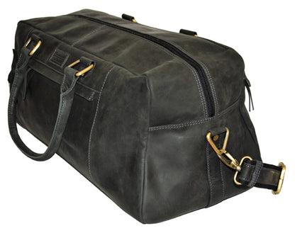Menzo MB20 Reisetasche Büffelleder/schwarz