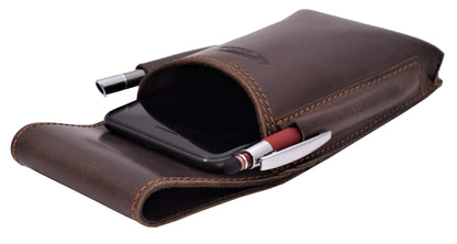 Menzo MB30 Ordermantasche  Büffelleder/marone