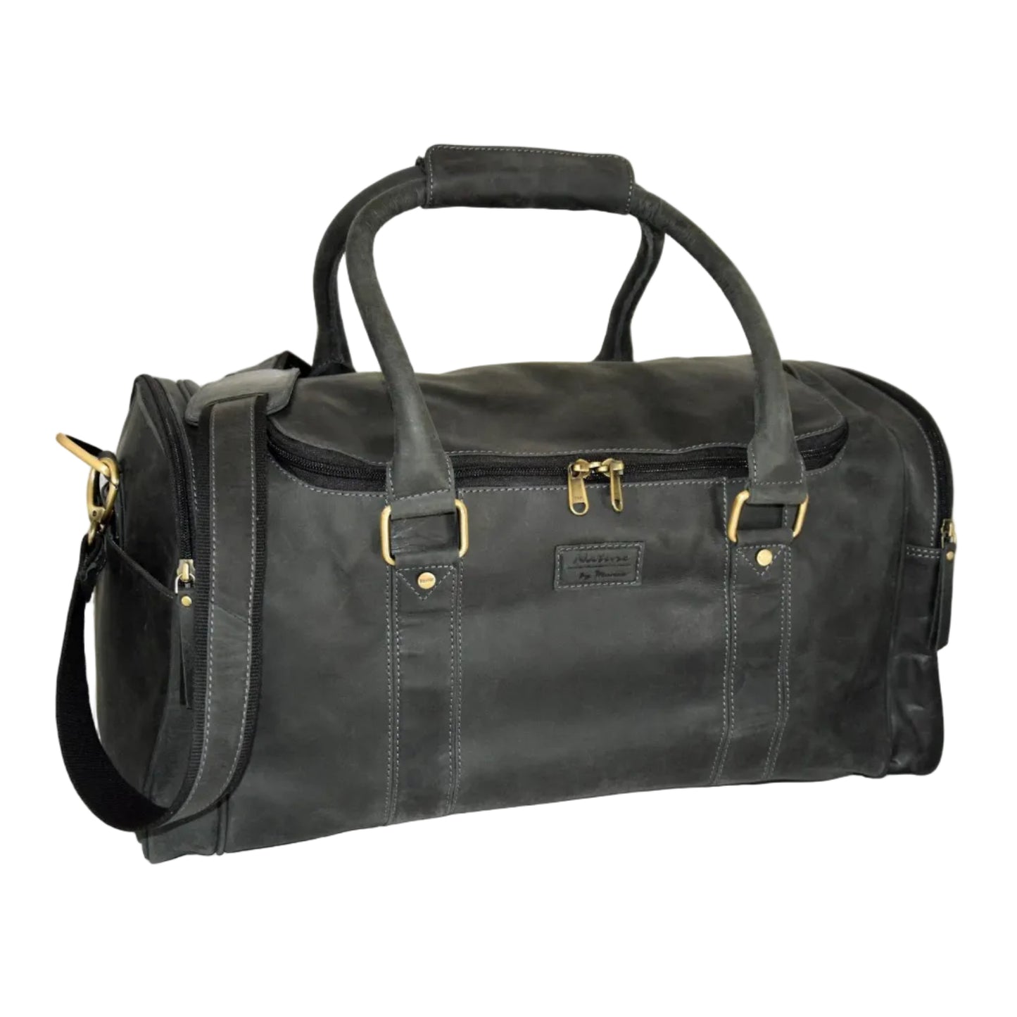 Menzo MB35 Reisetasche Büffelleder/schwarz
